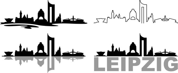 Skyline Leipzig © SimpLine