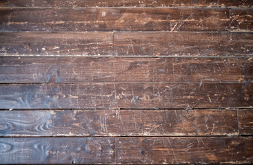 Wooden brown boards. Texture