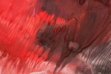 Hand drawn gouache painting. Abstract art background. Color texture