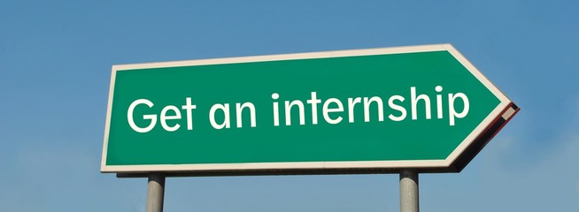 Get an internship - obrazy, fototapety, plakaty