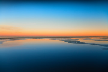 Fototapeta premium frozen fjord