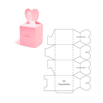 Retail Box with Die-cut Layout