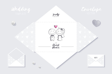 wedding vector template