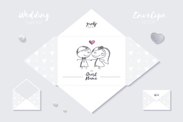 wedding vector template