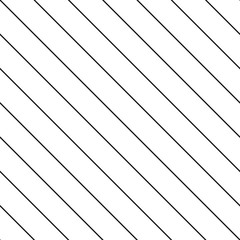 Subtle vector stripes seamless pattern. Thin diagonal lines texture, 45 degrees