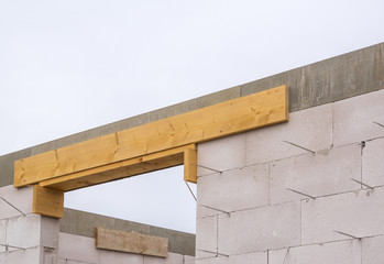 Ringbalken im Rohbau