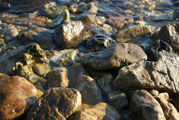 Sassi in mare