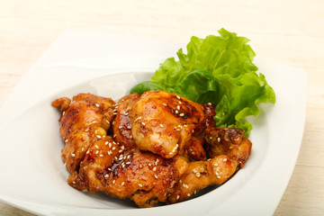Teriyaki thighs