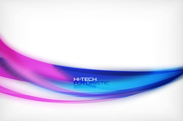 Glossy wave vector background