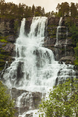Waterfalls innorwegian mountains