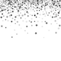 Abstract pattern of random falling stars