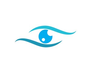  Eye Care vector logo design