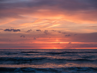 Sonnenuntergang am Meer