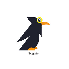 Vector of Penguin design on white background. Wild Animals. vector illustration. image. South Pole