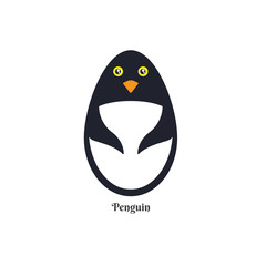 Vector of Penguin design on white background. Wild Animals. vector illustration. image. South Pole