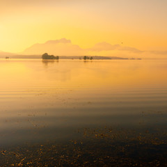 Obraz premium Landscape of lake
