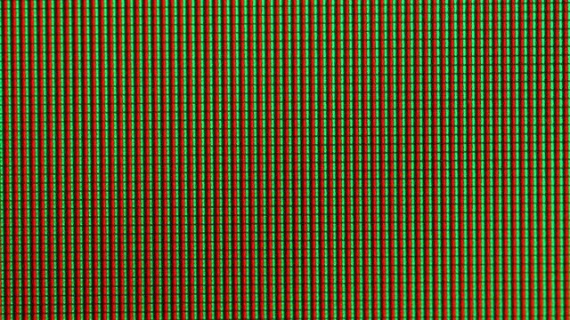 LCD screen pixels
