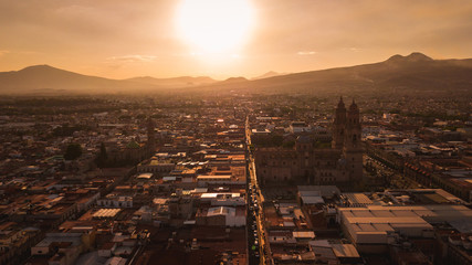 aerial view of morelia