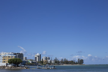 Tropical City Skyline
