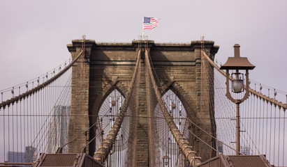 Obraz premium Most Brookliński