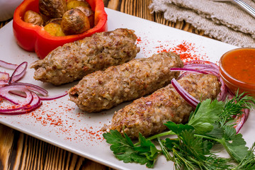 Lamb Lula kebab