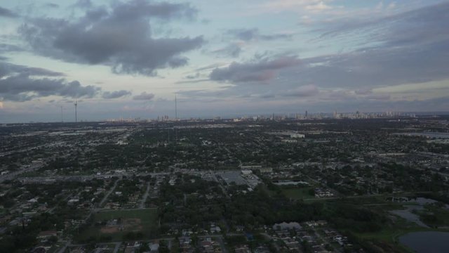 Miami aerial suburban view 4a