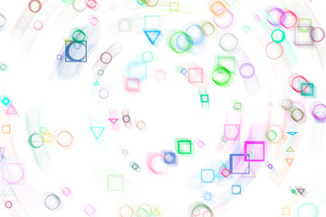 Background abstract shape, pattern for design. Generative, canvas, style & cover.