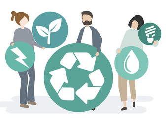 Illustration of sustainability