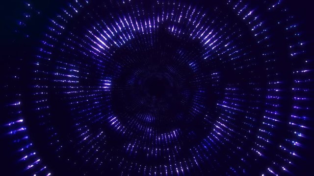 Pulse circle form particles