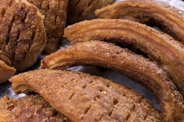 Delicious deep fried crispy Golden Pork Belly