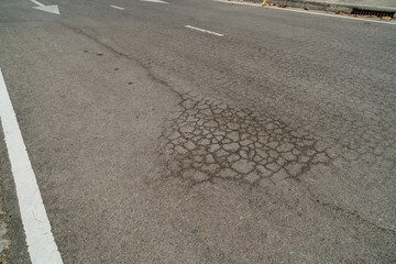 Asphalt road texture