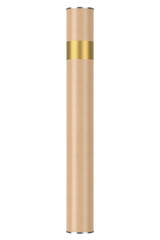 Cardboard Tube Package Box Container Mockup. 3d Rendering