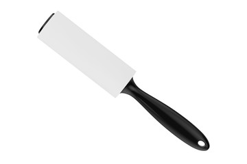 Adhesive Sticky Lint Roller. 3d Rendering