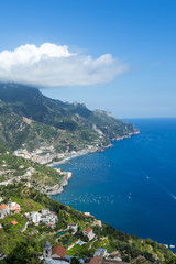 Fototapeta na wymiar Amalfi Coast, Italy.