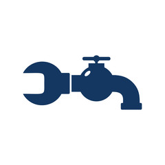 Plumbing Repair Logo Icon Design