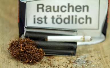 Feinschnitt-Tabak drehen