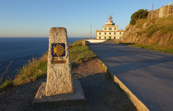 Fisterra lighthouse - Kilometer zero - Spain 