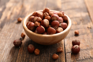 bowl of hazelnut