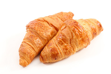 croissant isolated on white background