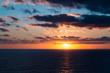 Tramonto Tropicale sul Mare