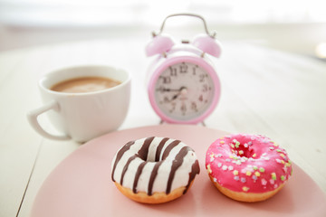 Breakfast time morning