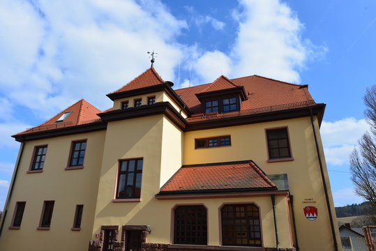 Rathaus in Oberthulba - Unterfranken / Bayern 