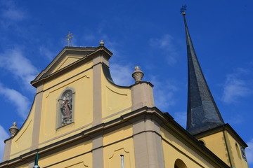 Kirche St. Jakob in Poppenhausen im Landkreis Schweinfurt