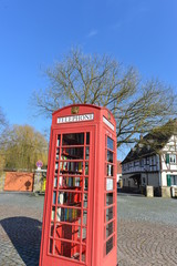 englische Telefonzelle in Heusenstamm 