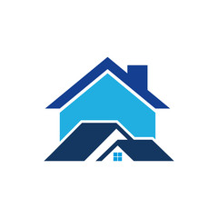 Roof House Logo Icon Design