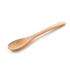 Wooden Spoon isolated on a white background