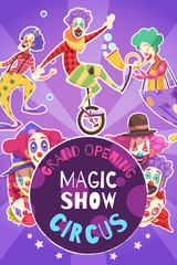 Circus Show Poster