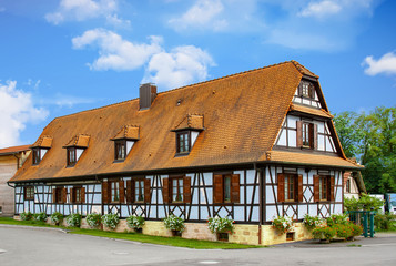 Demeure typique alsacienne