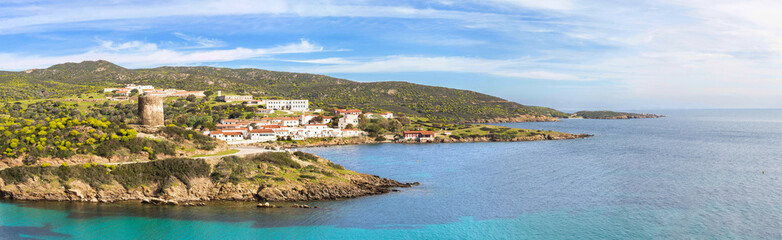 Fototapeta premium Cala d'Oliva, Asinara, Sardegna