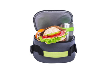 Lunch in a bag for lunch.